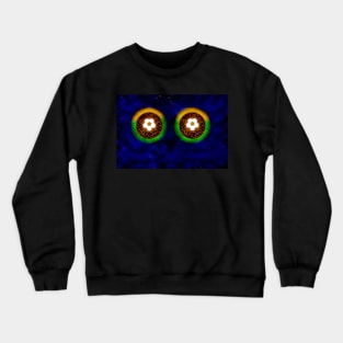 Abstract owl - as a football fan symbol Crewneck Sweatshirt